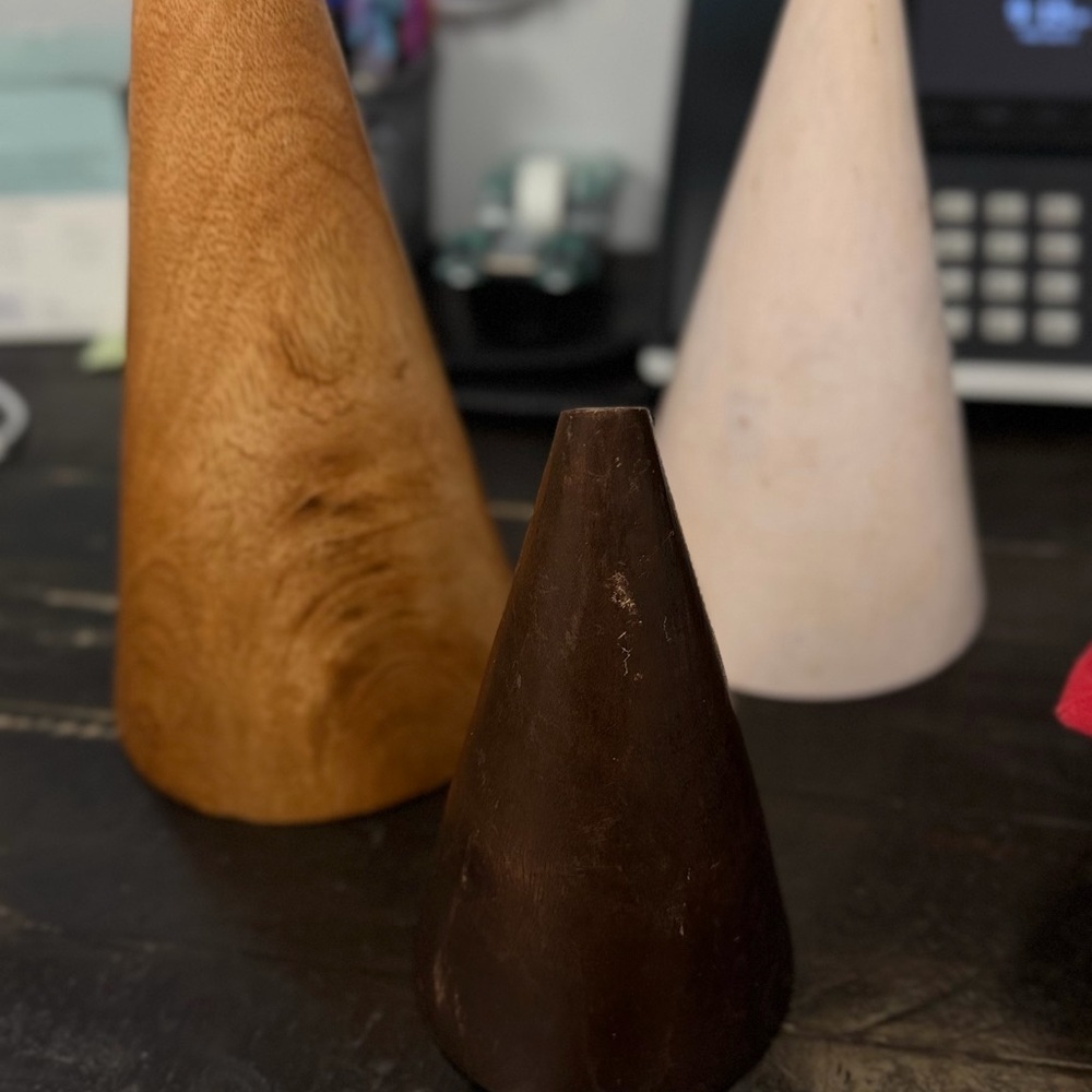 West Elm Natural Wood Decorative Piece